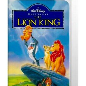 The Lion King VHS Tape